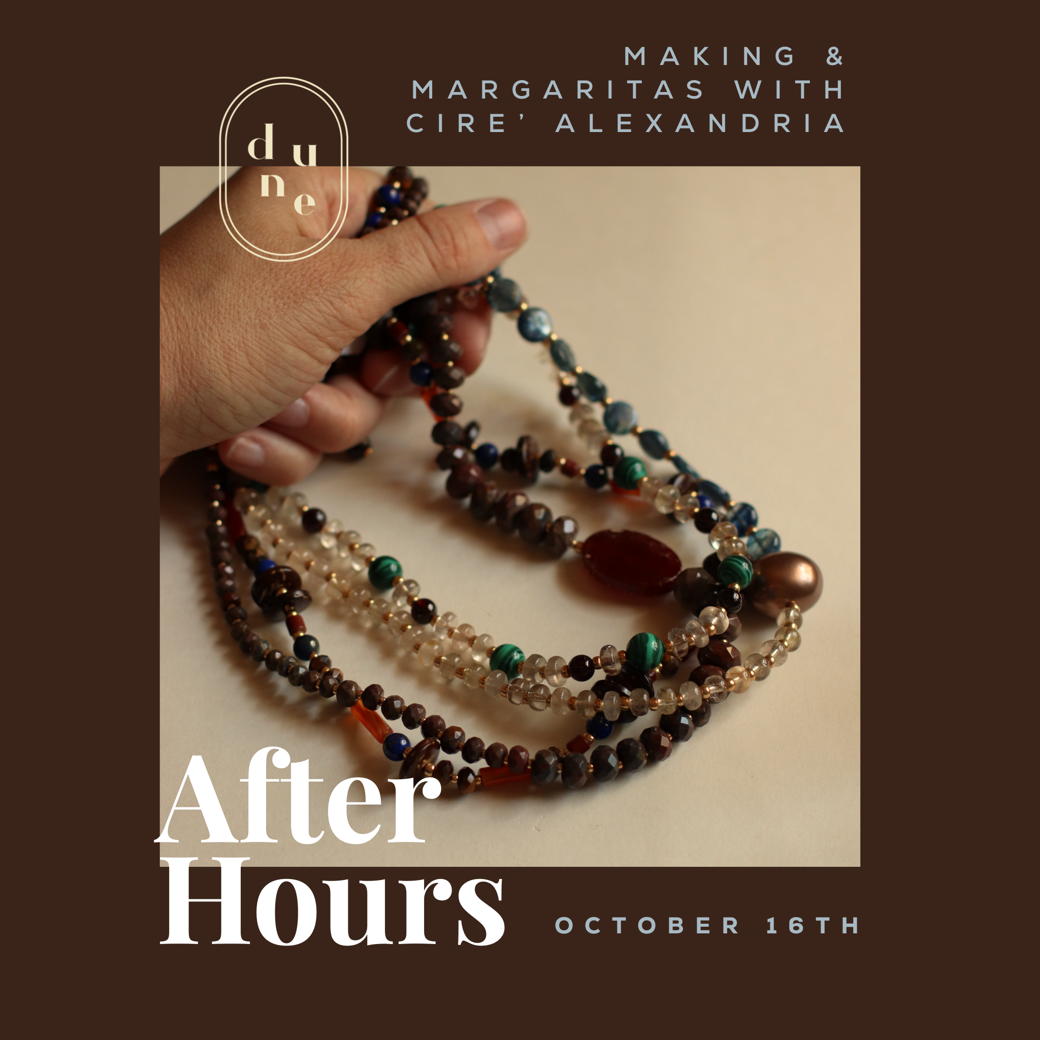 After Hours | Beaded Necklace with Cire' Alexandria 