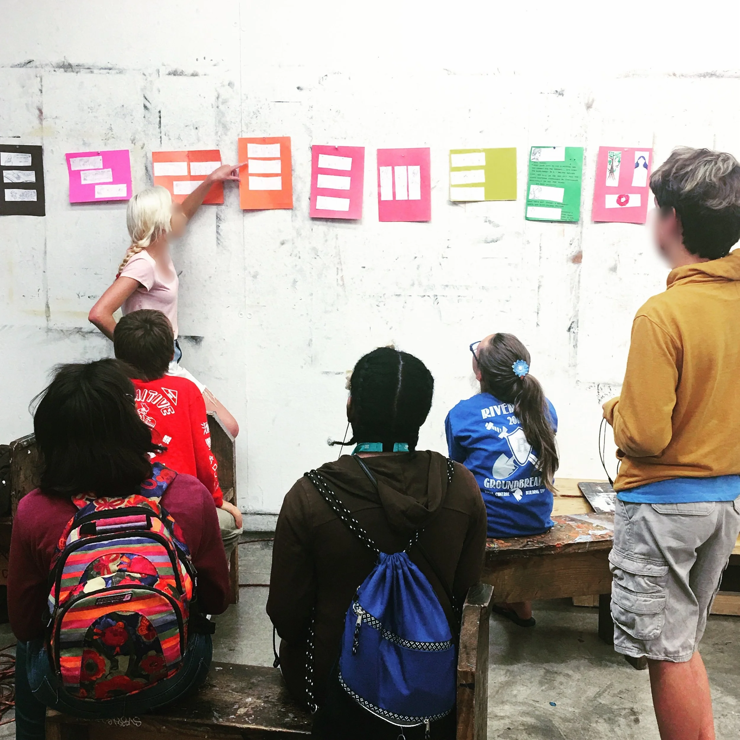 Group Critiques foster communication, problem solving, and community building.