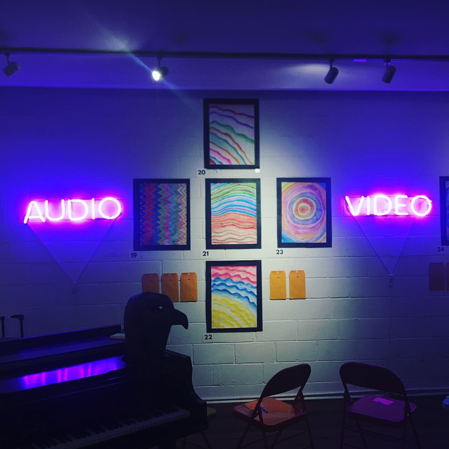 Geode Watercolor Paintings