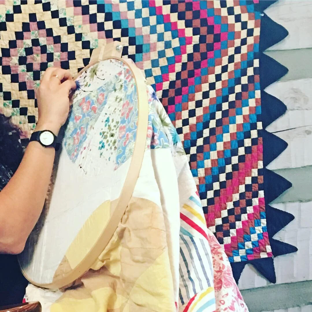 Hand Quilting Demonstration