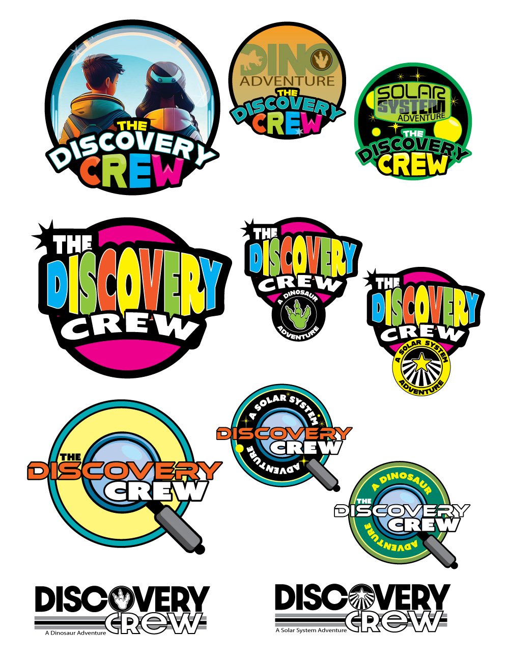 Discover Crew Logo Exploration 2025