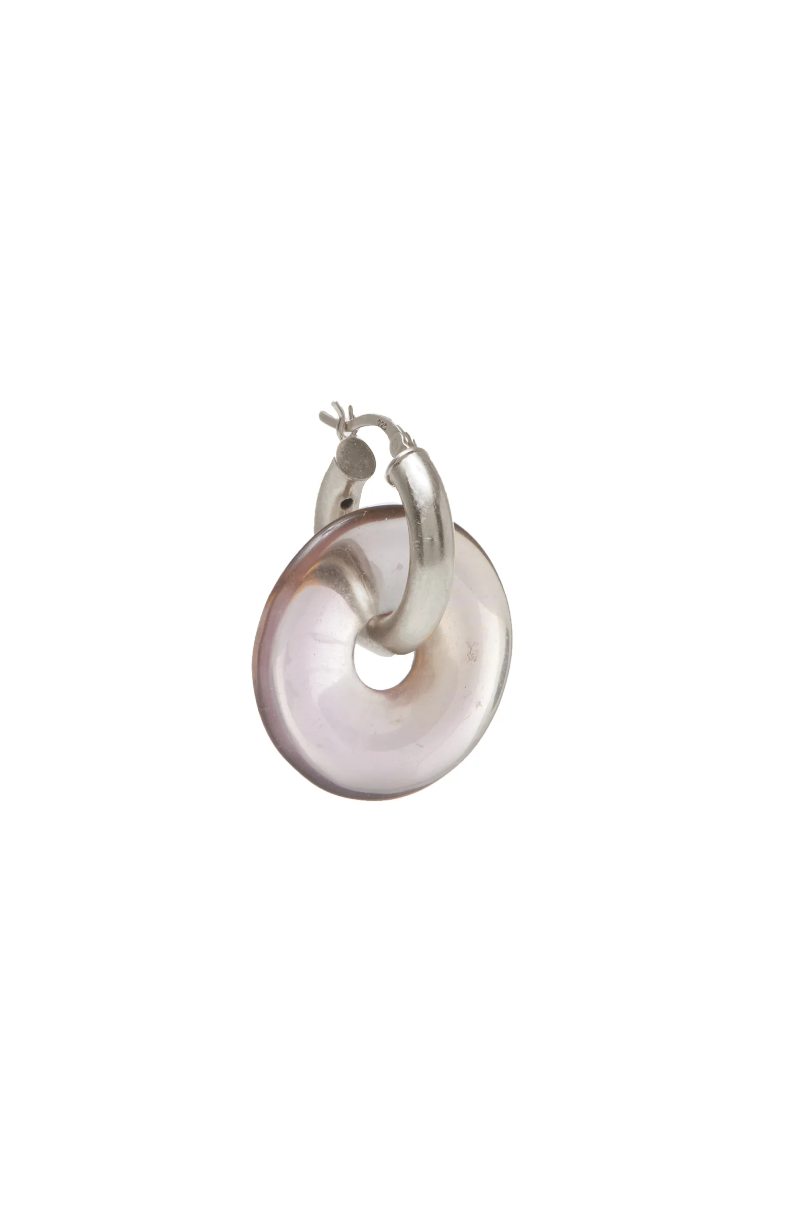 Pi Mid Hoop in Fluorite 
