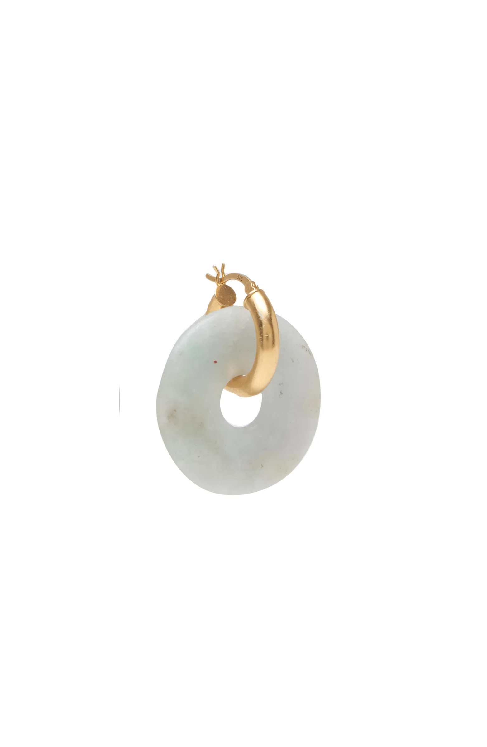 Pi Mid Hoop in Jadeite 