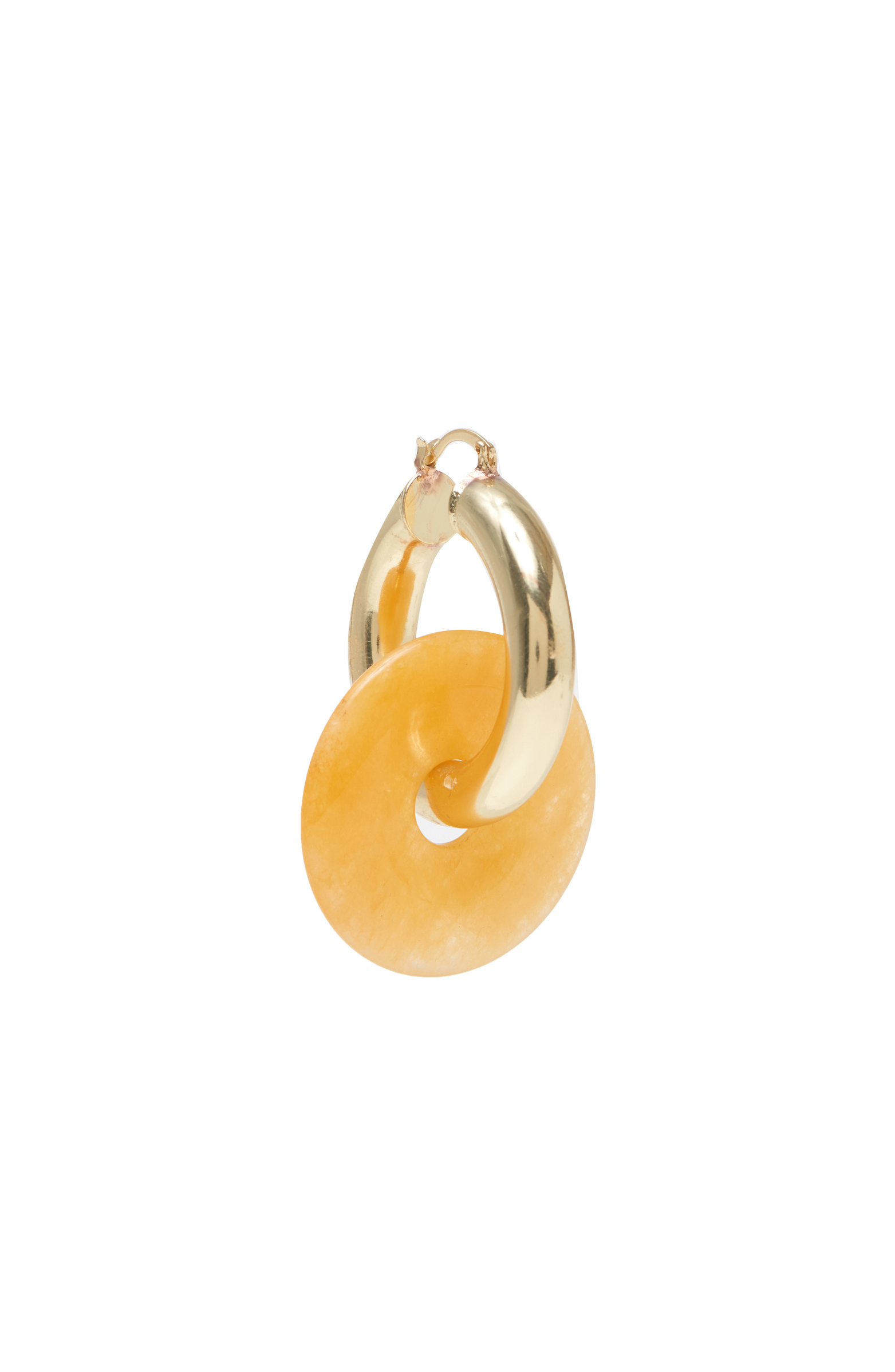 Pi Max Hoop in Yellow Quartz 