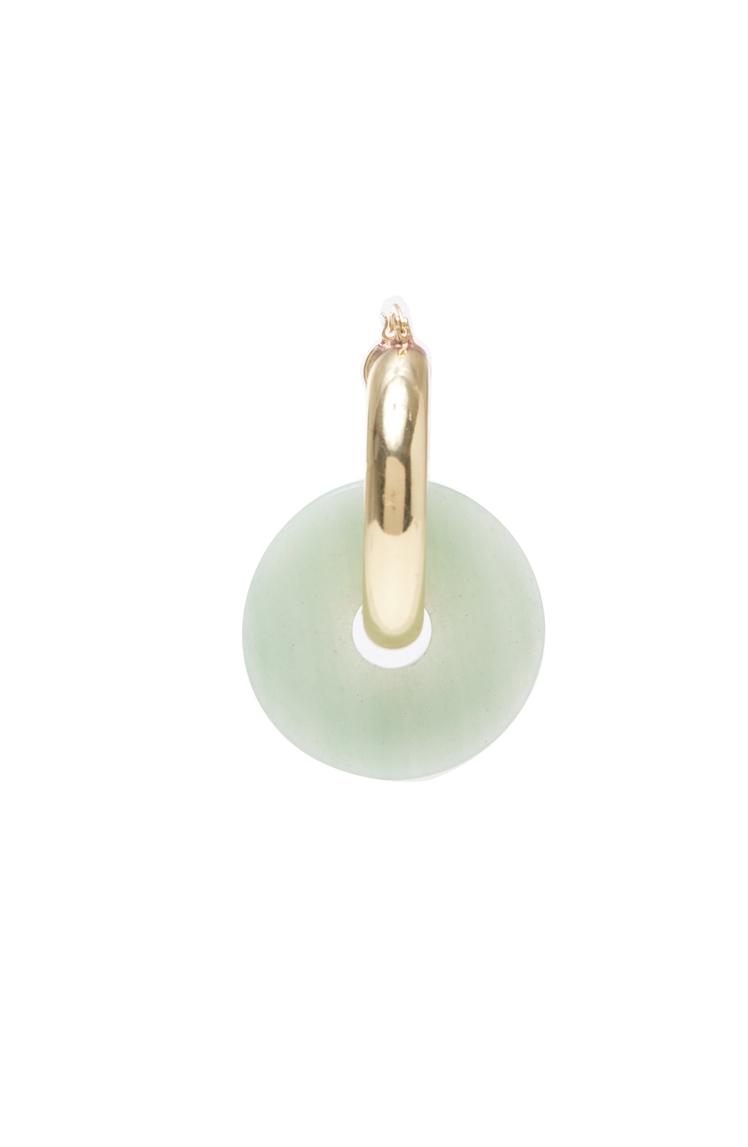 Pi Max Hoop in Prehnite 