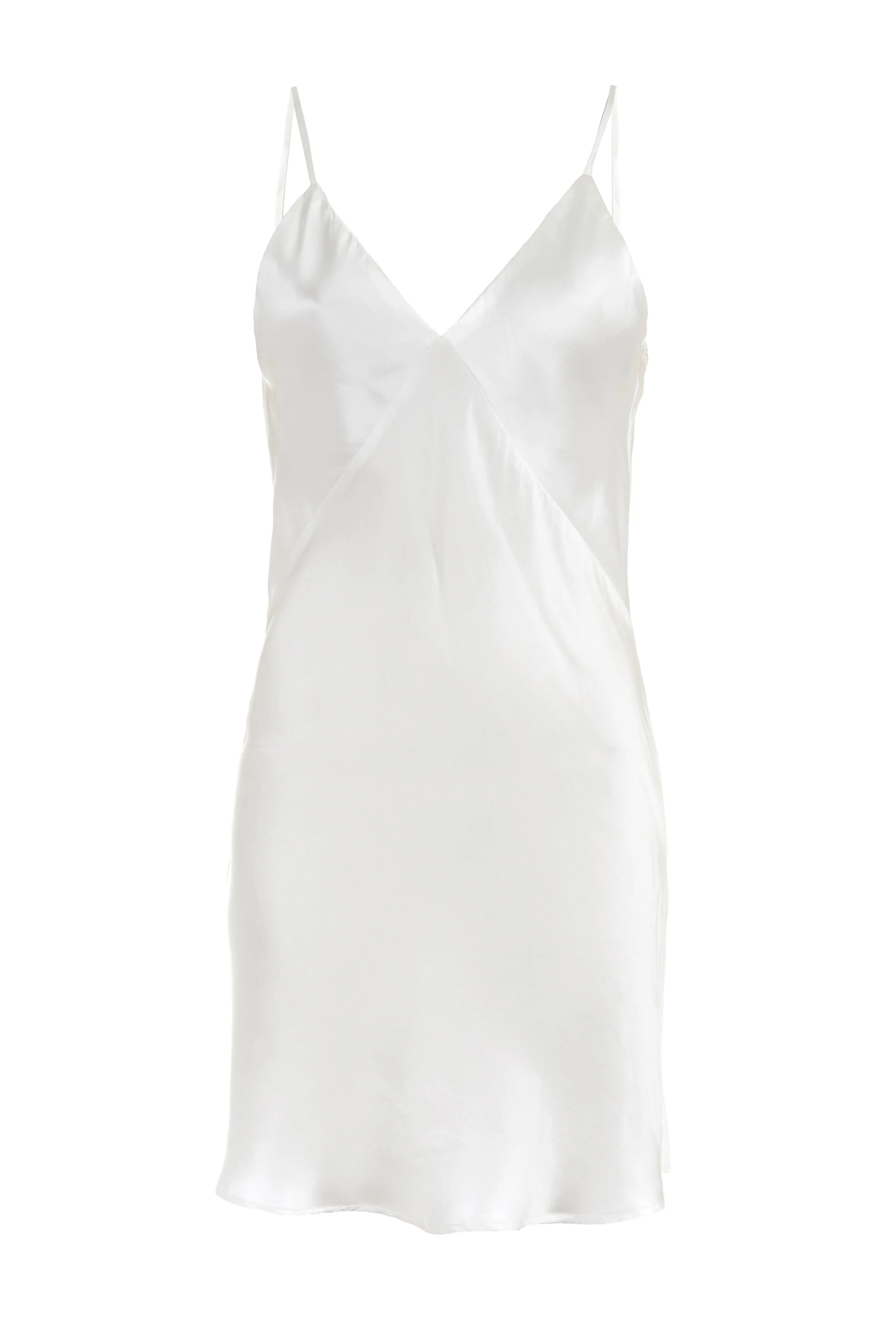 VEE MINI SLIP DRESS