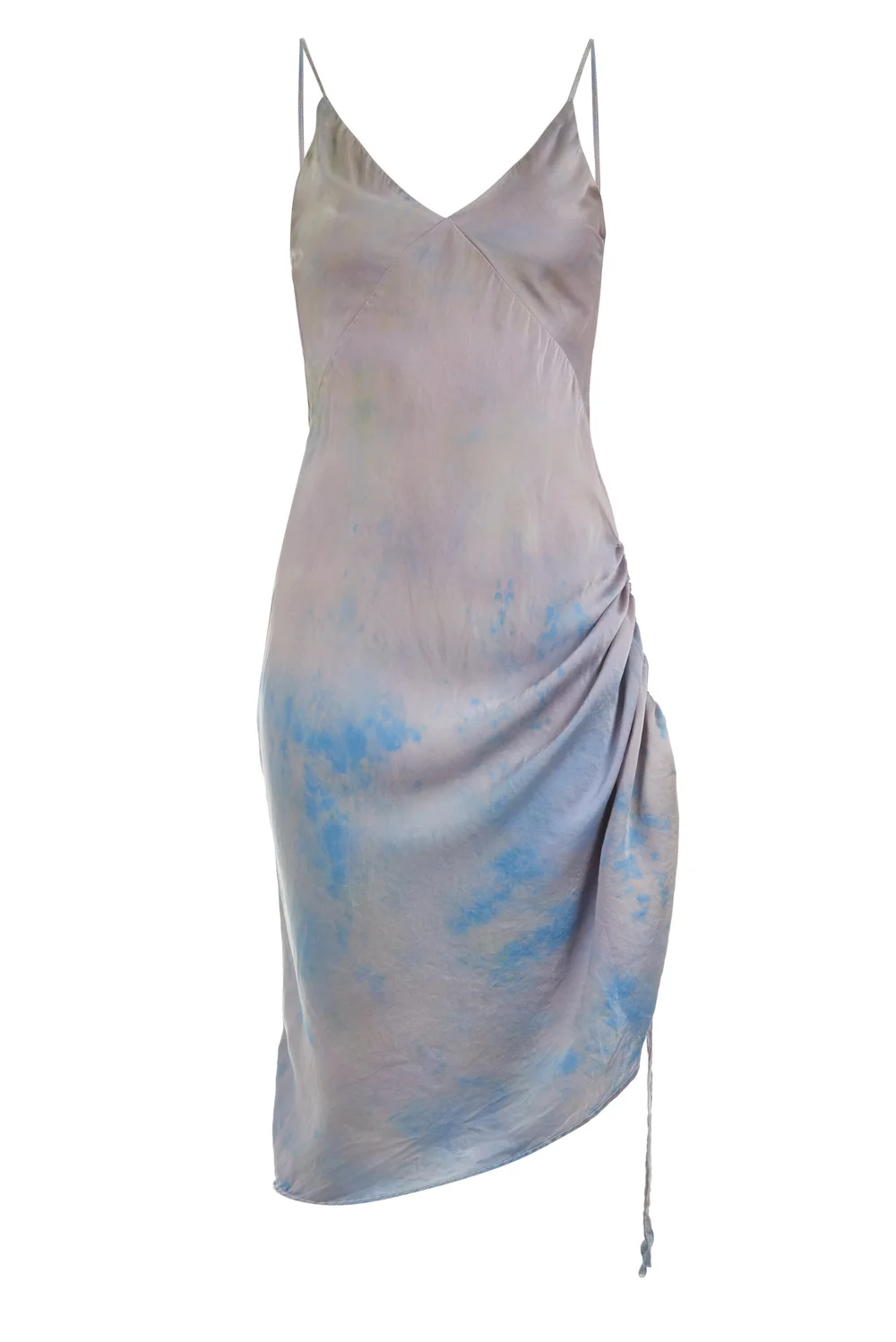 VEE MIDI SLIP DRESS  SVNR