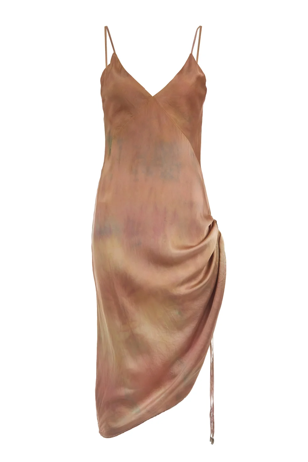 nude midi slip dress Washed Ashore Midi Slip Dress  Blushy Nude
