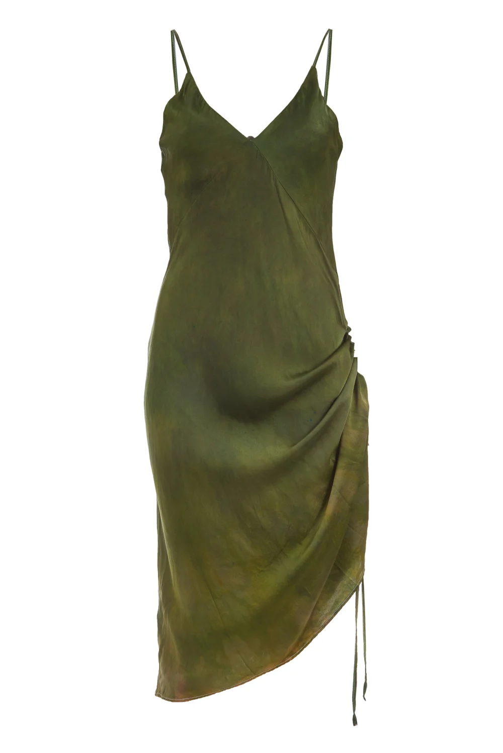 VEE MIDI SLIP DRESS  SVNR