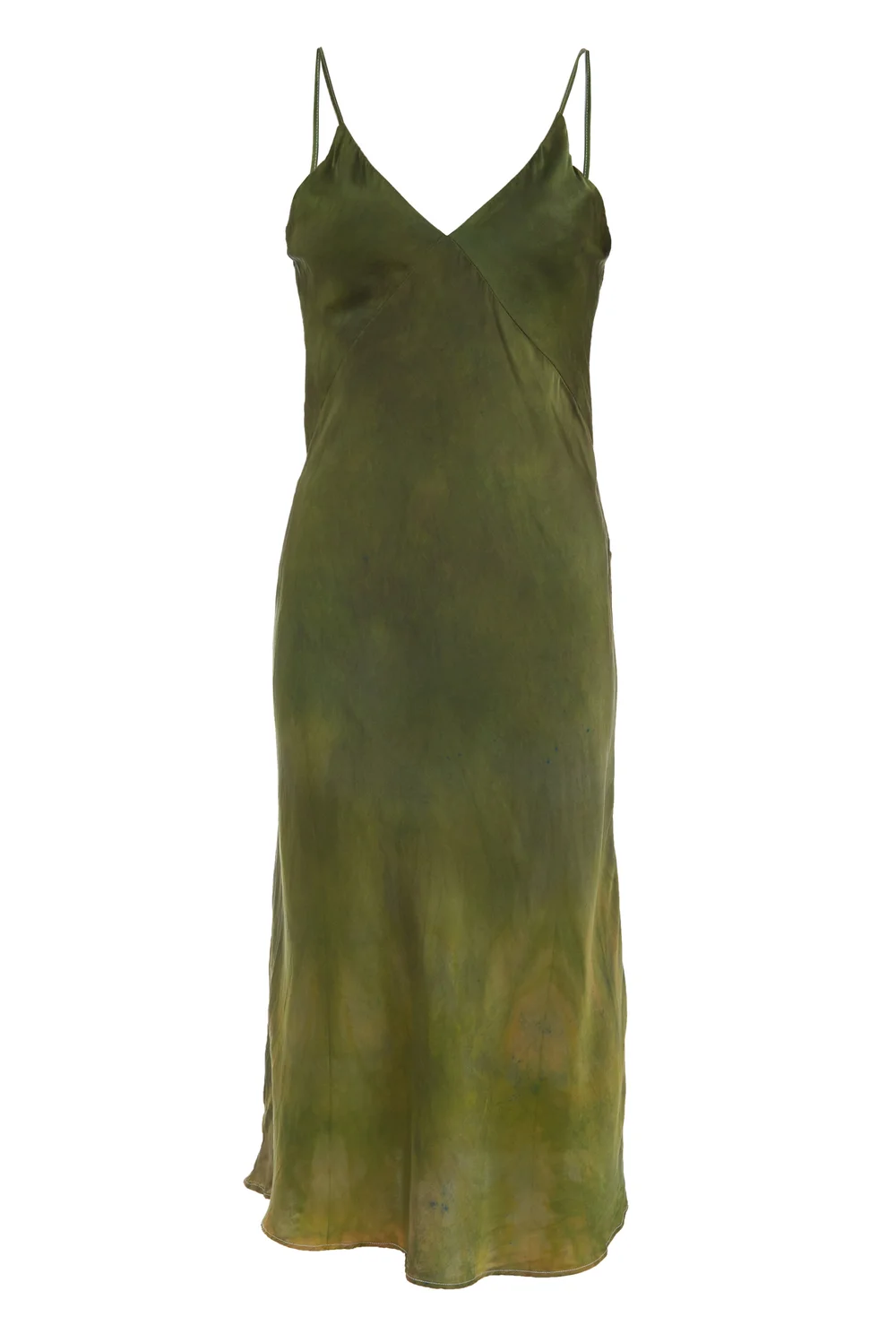 green emerald velvet dress Emerald green maxi satin slip dress 'Serene'
