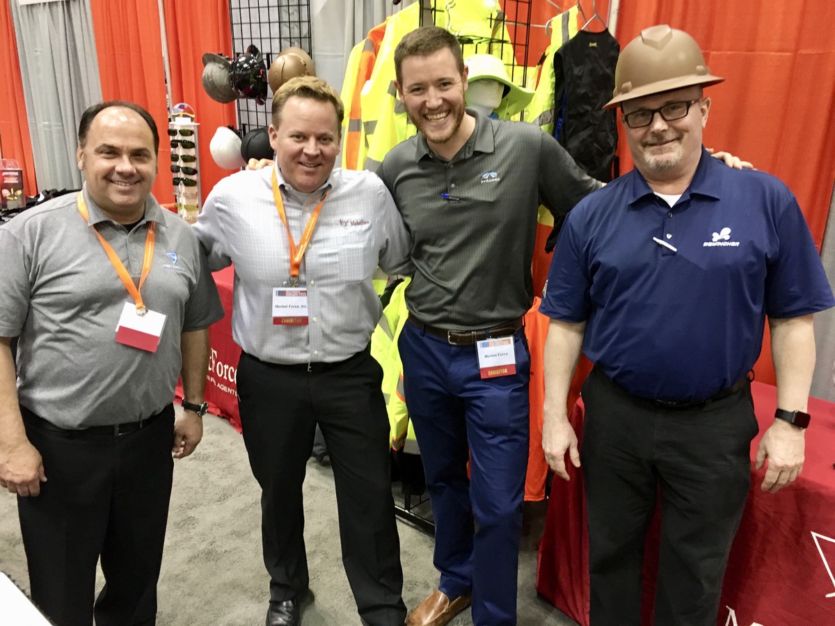 Rick (West Chester), Ryan Griffin, Phillip (Pyramex), Jeff (Sqwincher.)