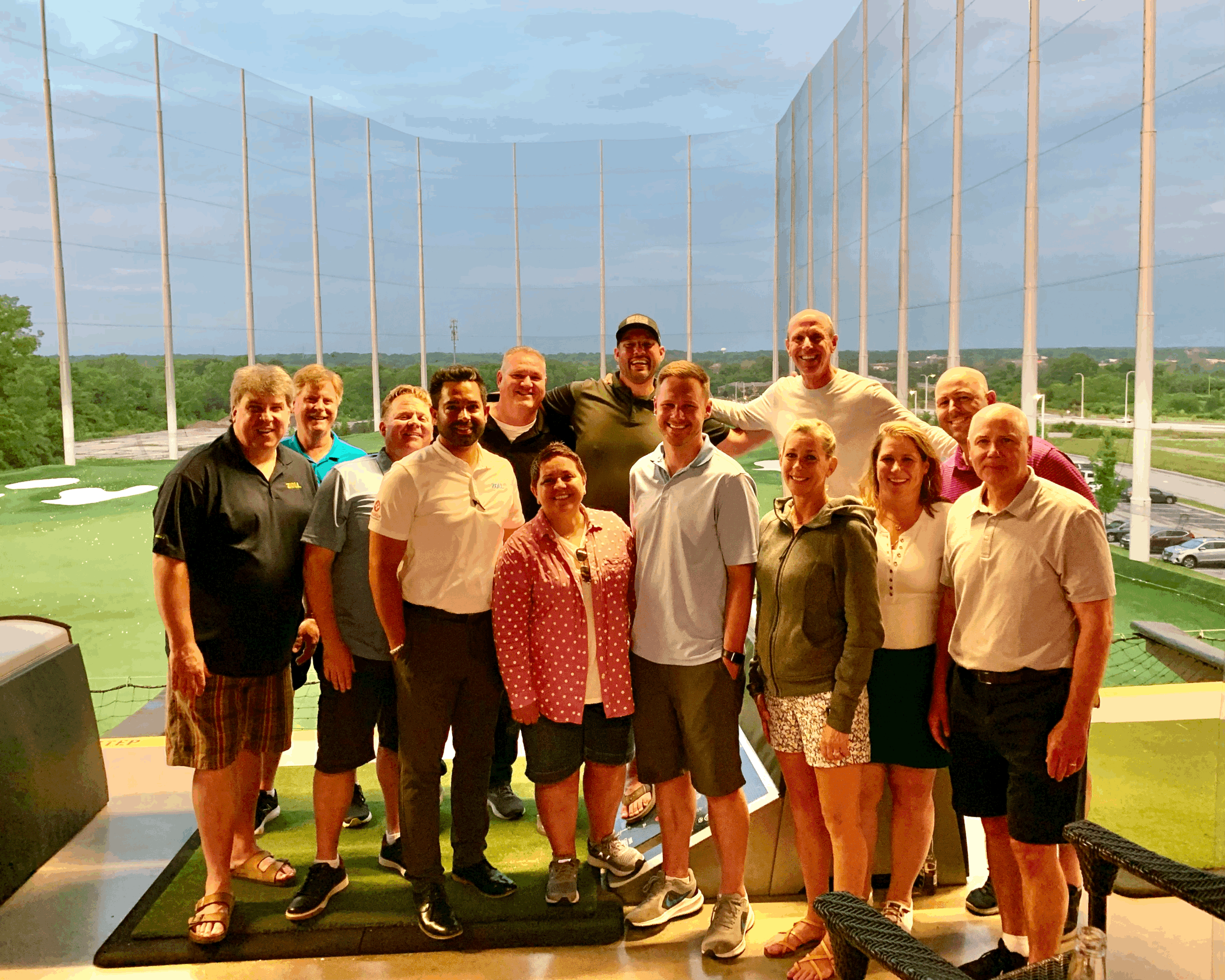 Market Force and ZOLL Midwest Team at Top Golf - June 2021