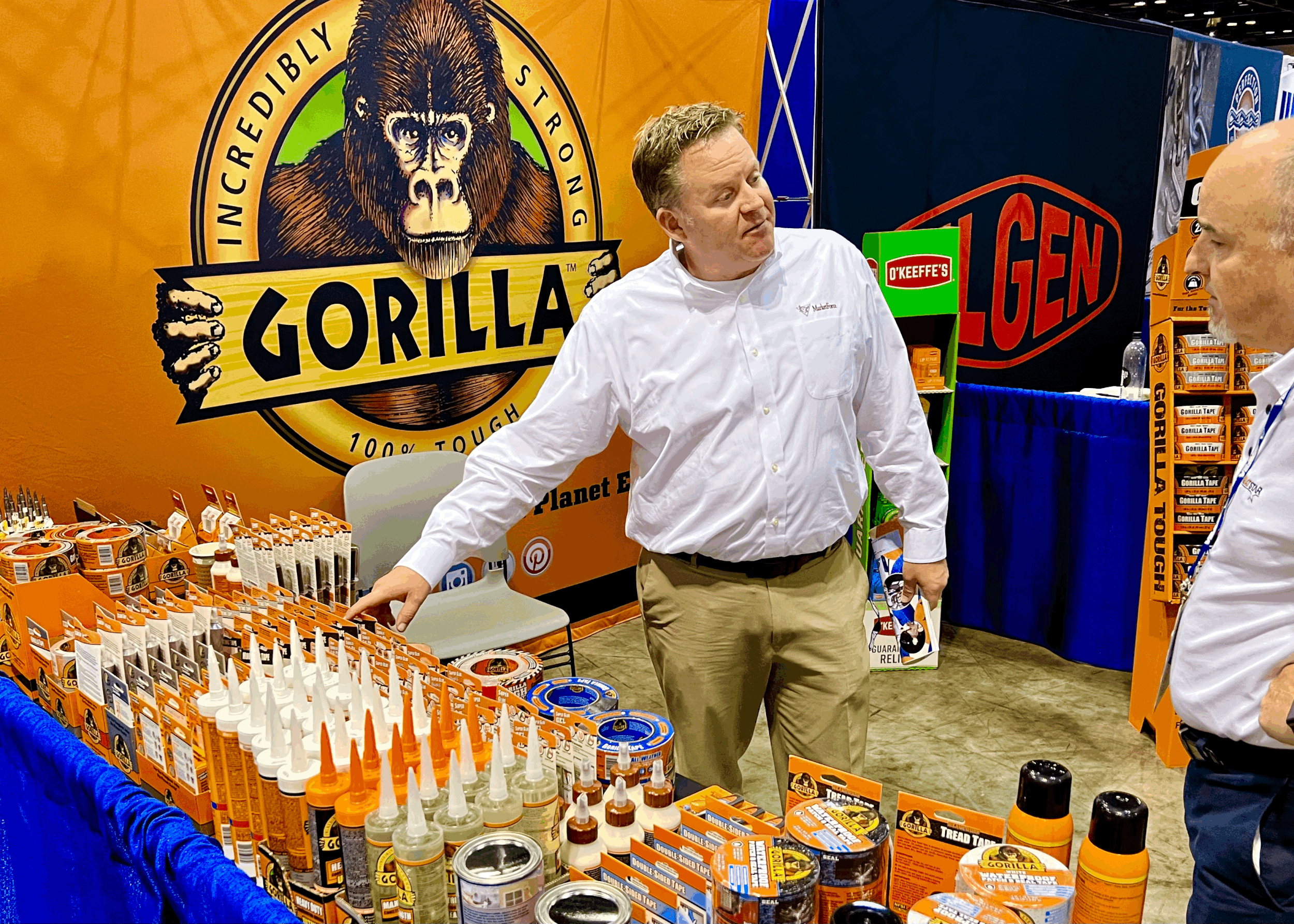 Assisting Gorilla Glue at the 2021 STAFDA convention