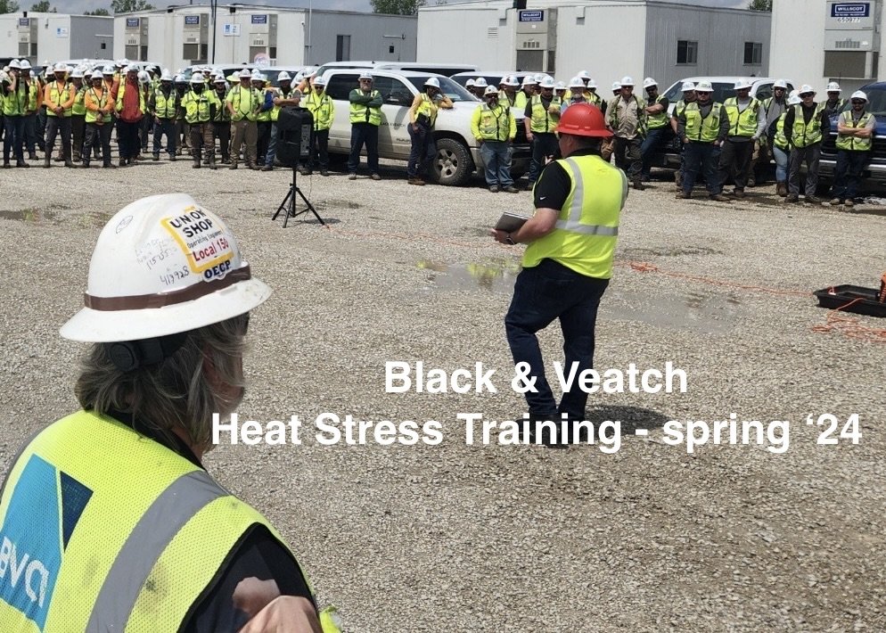 Heat Stress Training at Black & Veatch - Northern Indiana/Spring '24