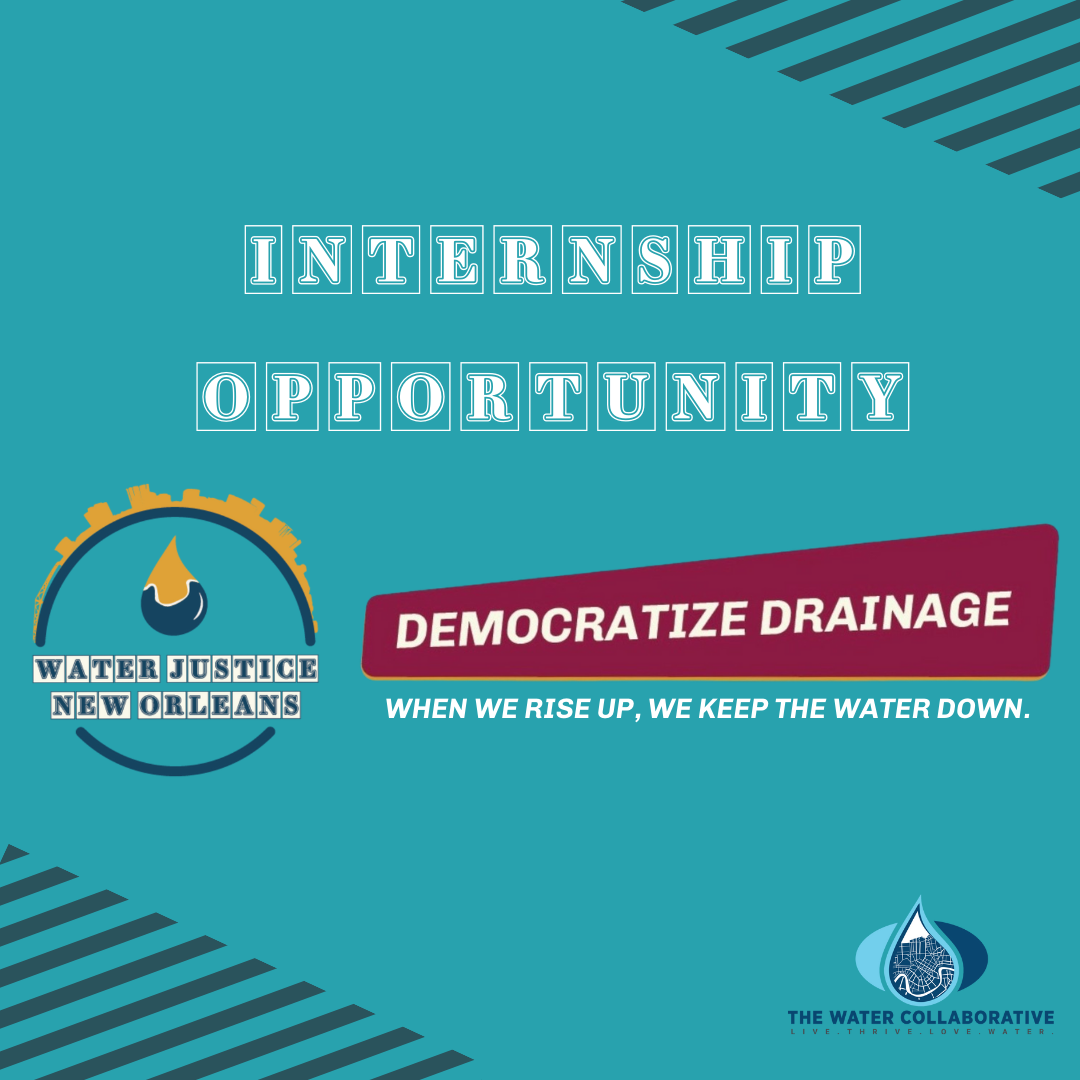 Water Justice Fund Internship — The Water Collaborative
