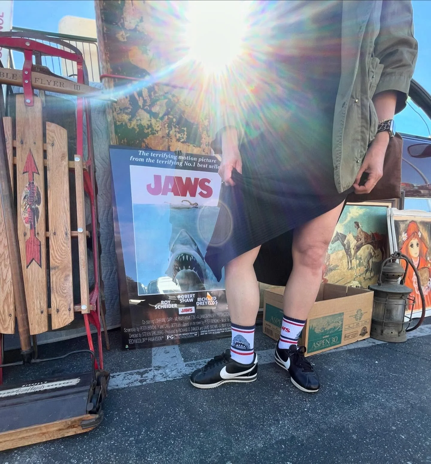 Please admire my socks.