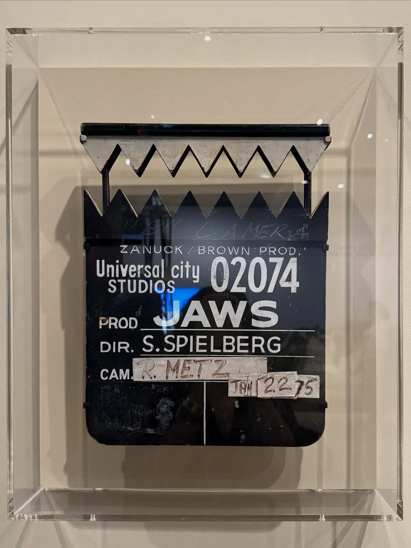 We saw the Jaws Exhibit and bogarted the dolly shot the way a bunch of film dorks should. 

Cinematography by the genius director @stephanieclariceparis (for real, she&rsquo;s slaying all the festivals right now with her latest film @speakwiththedead