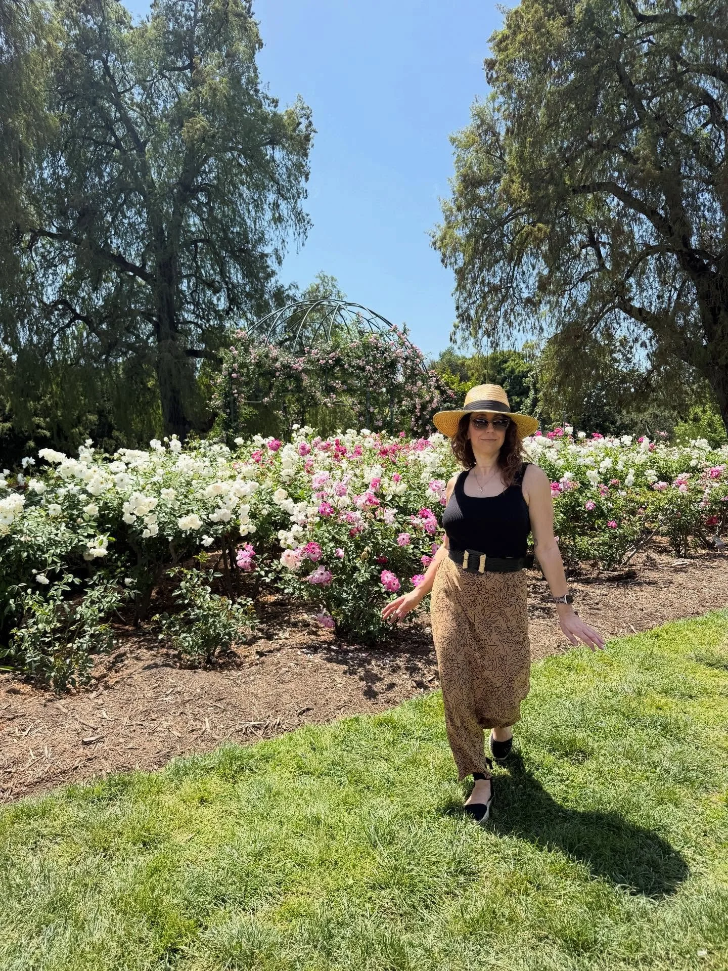 MY SISTER TOLD ME TO WALK NATURAL.