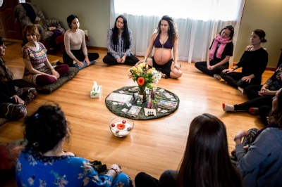 Pic Credit: Eden Photography of my Blessingway Circle