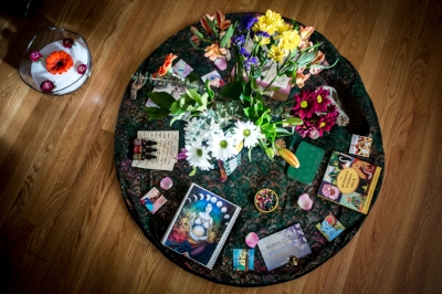 Pic Credit: Eden Photography of my Blessingway Altar