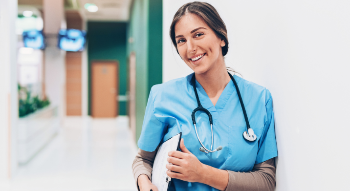 Female CNA nurse