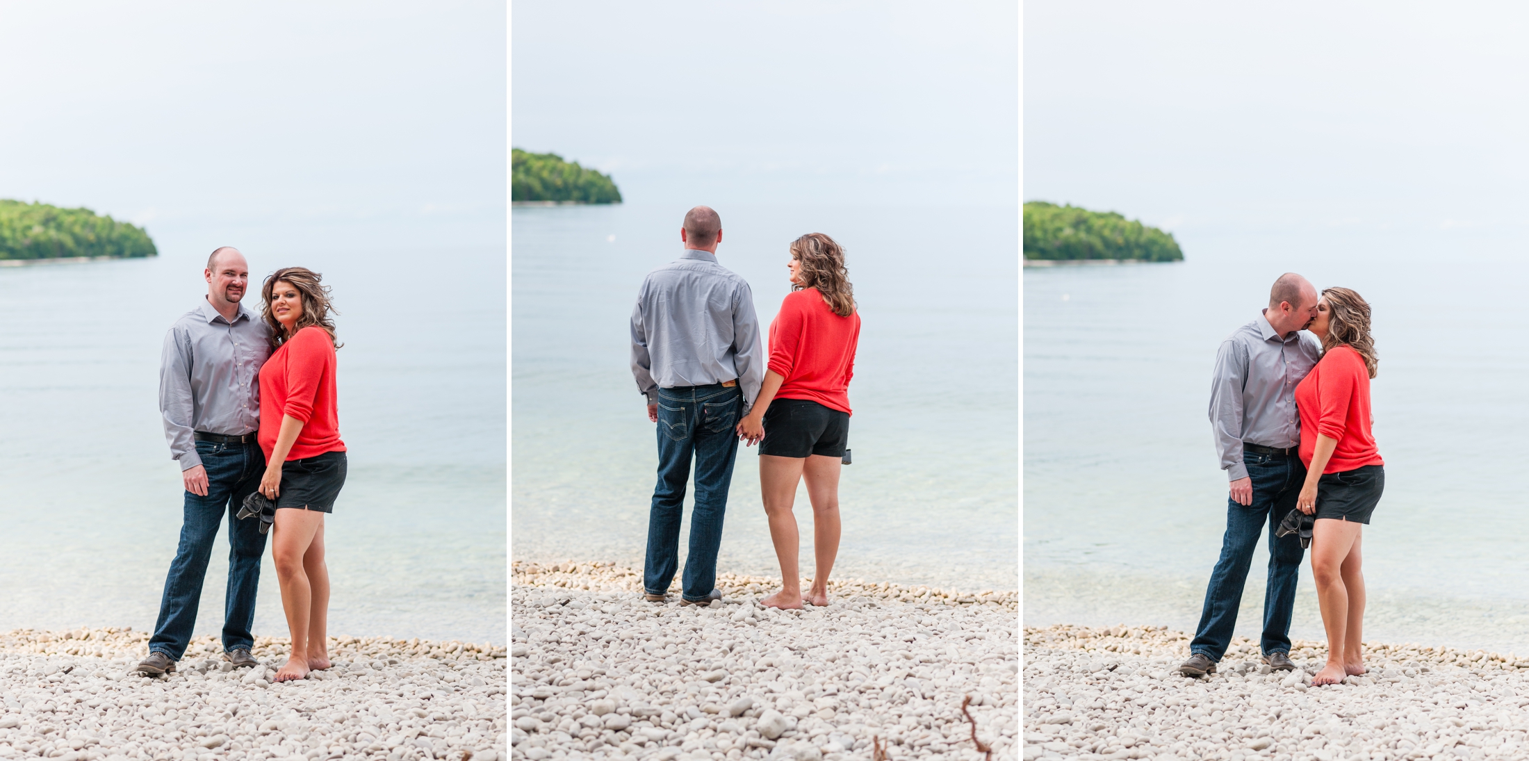 Best Wisconsin Wedding Photography Fragrant Isle Lavender Farm Engagement Photoshoot