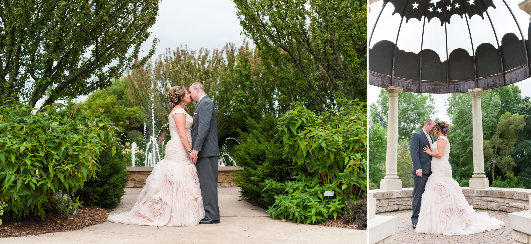 Wisconsin Wedding Photography, Green Bay Botanical Gardens