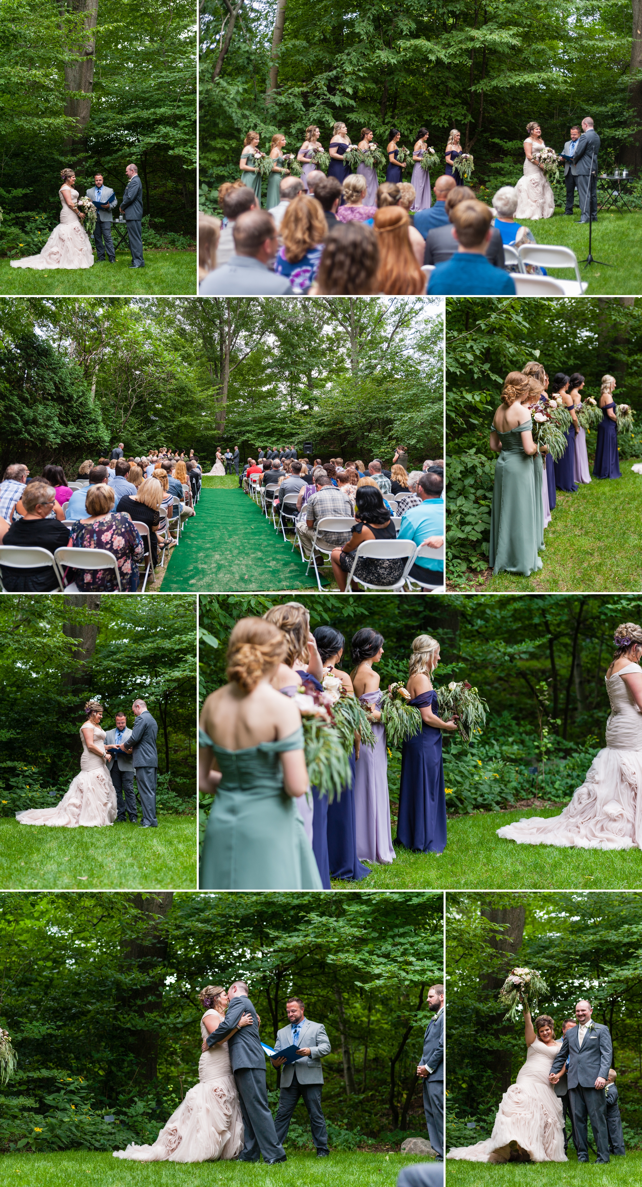 Wisconsin Wedding Photography, Green Bay Botanical Gardens