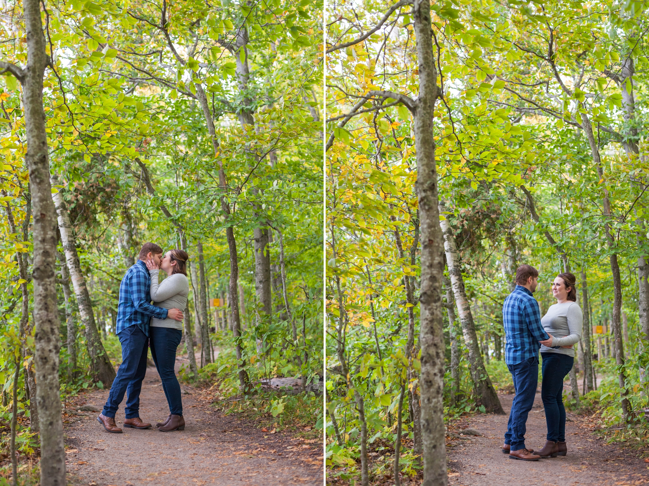 Door County Engagement Photo Session, Wisconsin Photographer