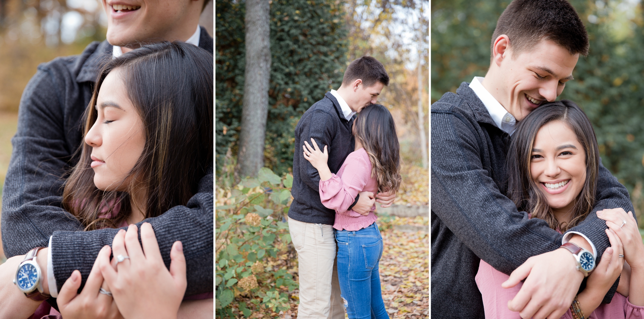 Wisconsin wedding photographer, Green Bay Botanical Gardens Proposal, Engagement Photos