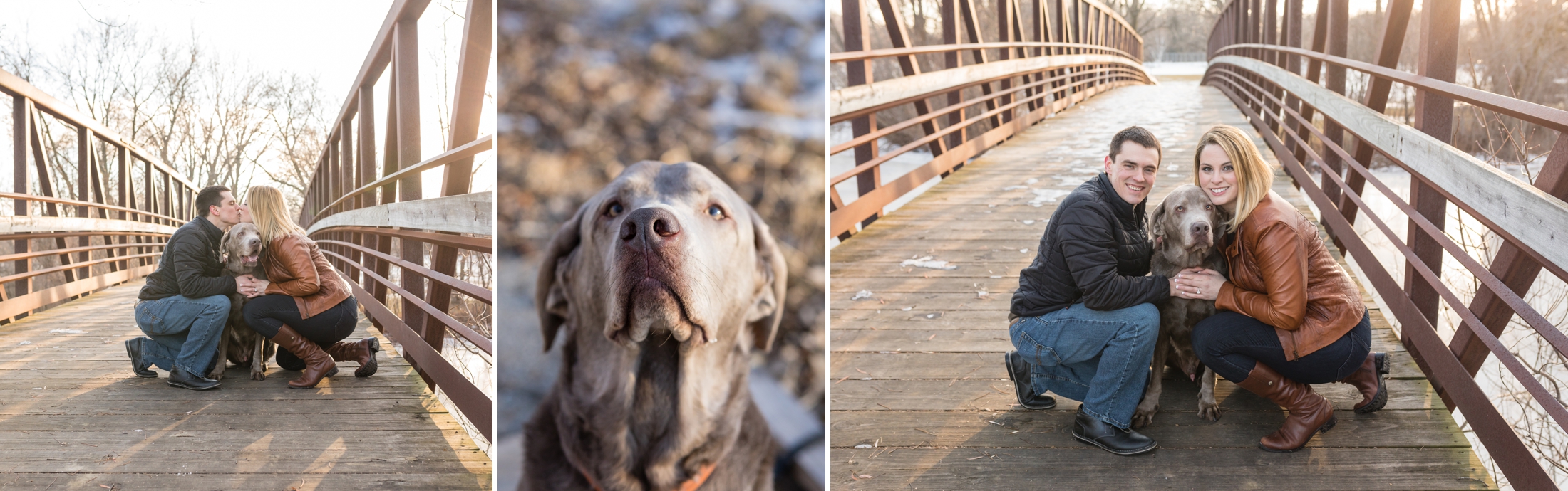 Wisconsin Winter Engagement Session, Green Isle Park | KLEM Studios, Wedding + Boudoir Photographer