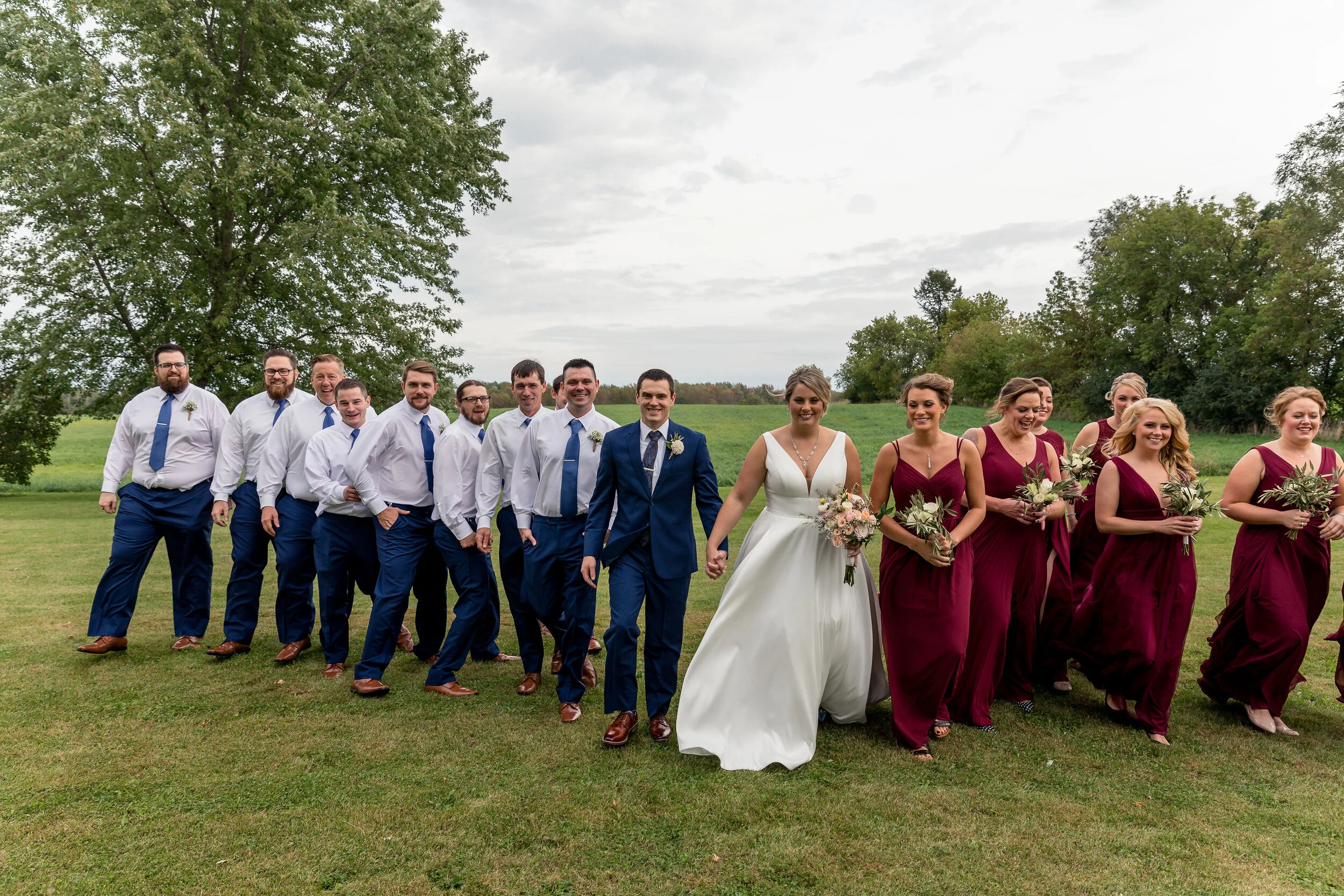 moody maroon bridesmaid navy classic natural wedding wisconsin