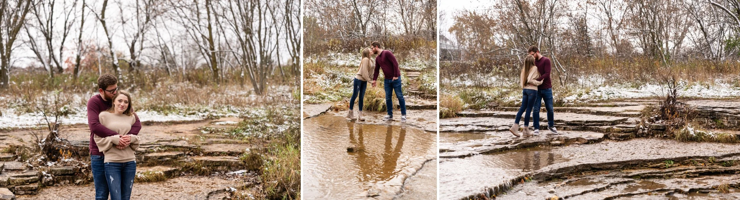 Halloween Engagement Photos and Fonferek Glen