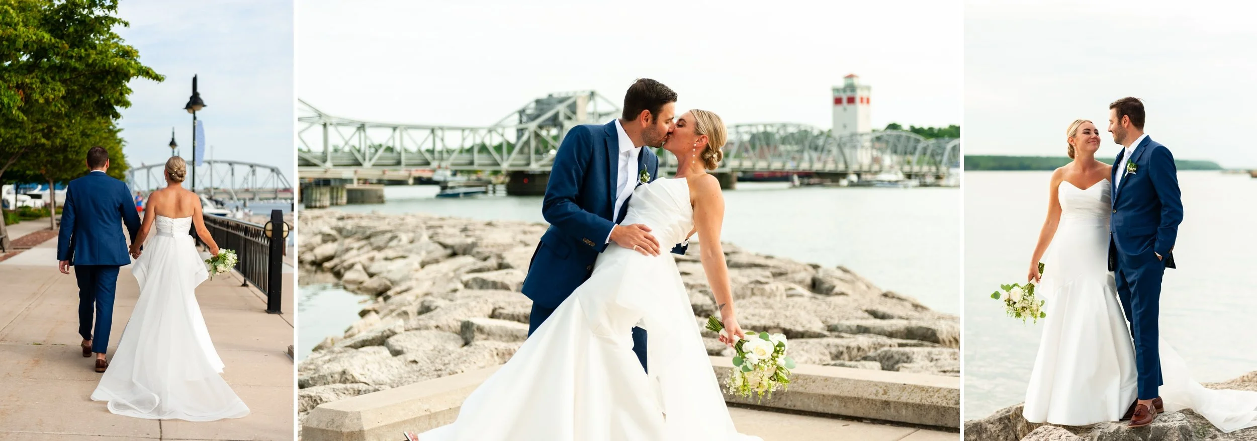 Stone Harbor Resort summer sunset wedding photos