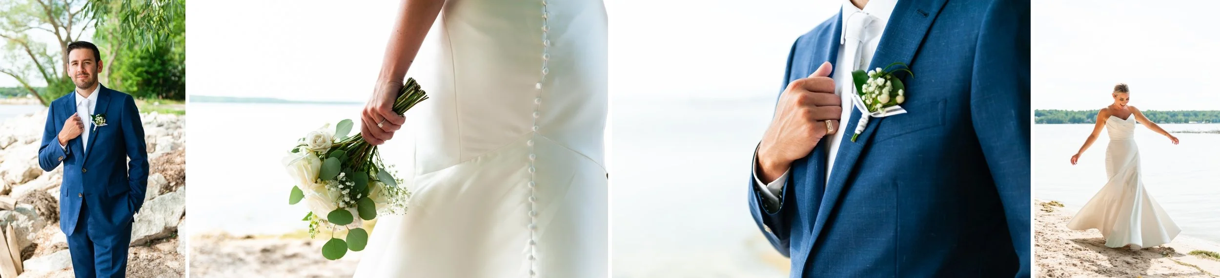 Laid-back wedding joy in Door County
