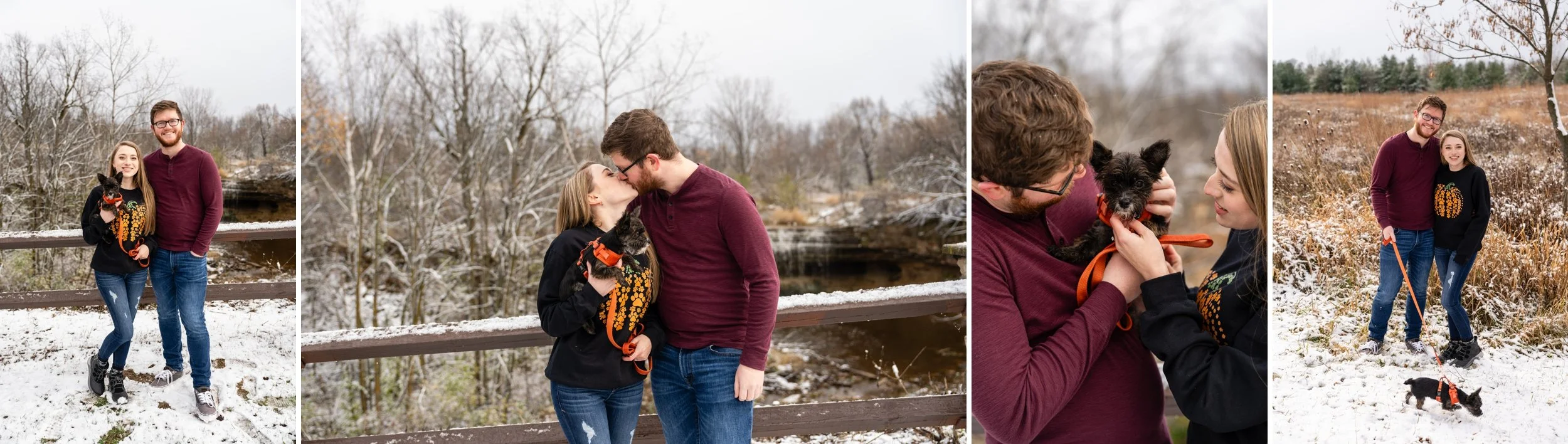Halloween Engagement Photos and Fonferek Glen