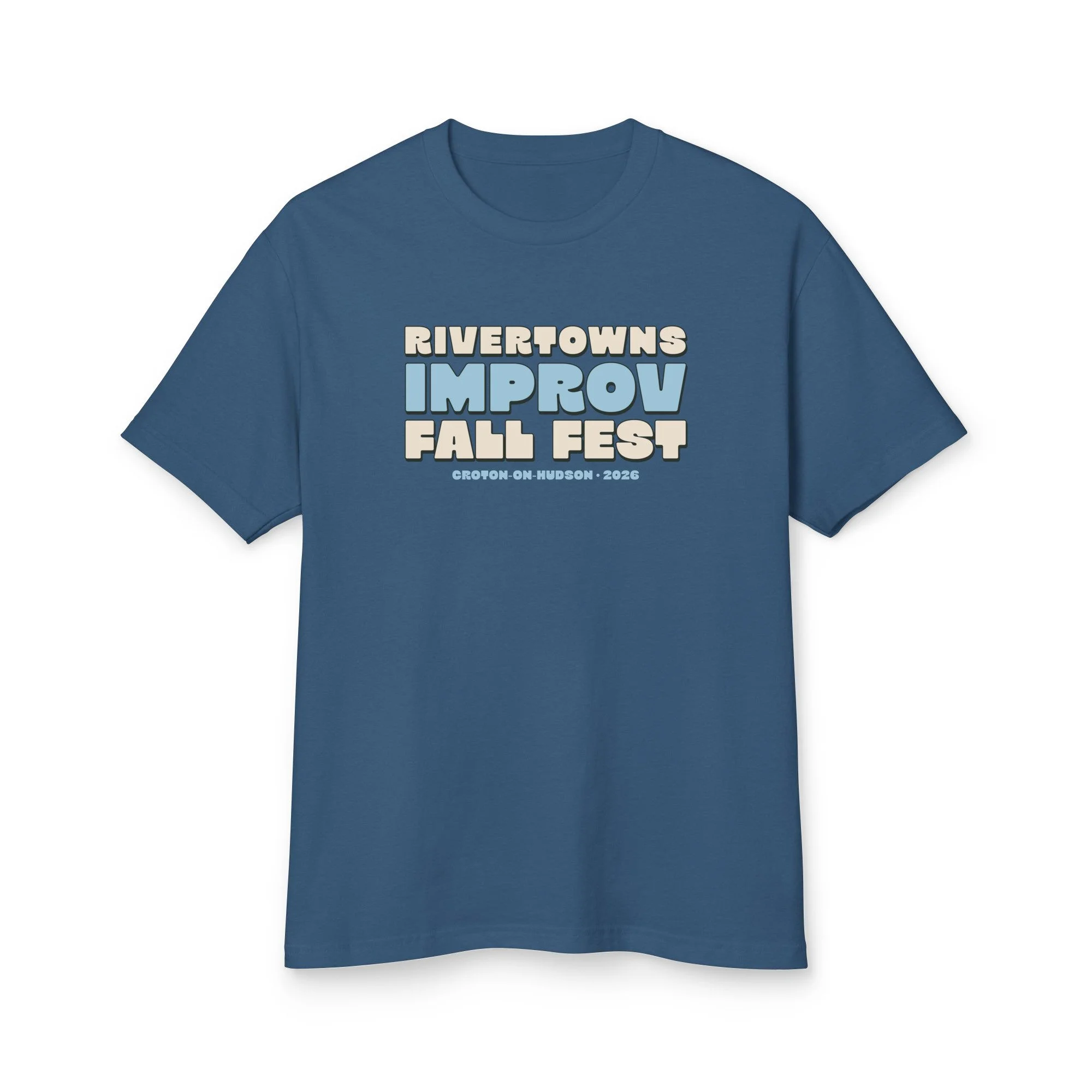Rivertowns Improv Fall Fest cotton tee