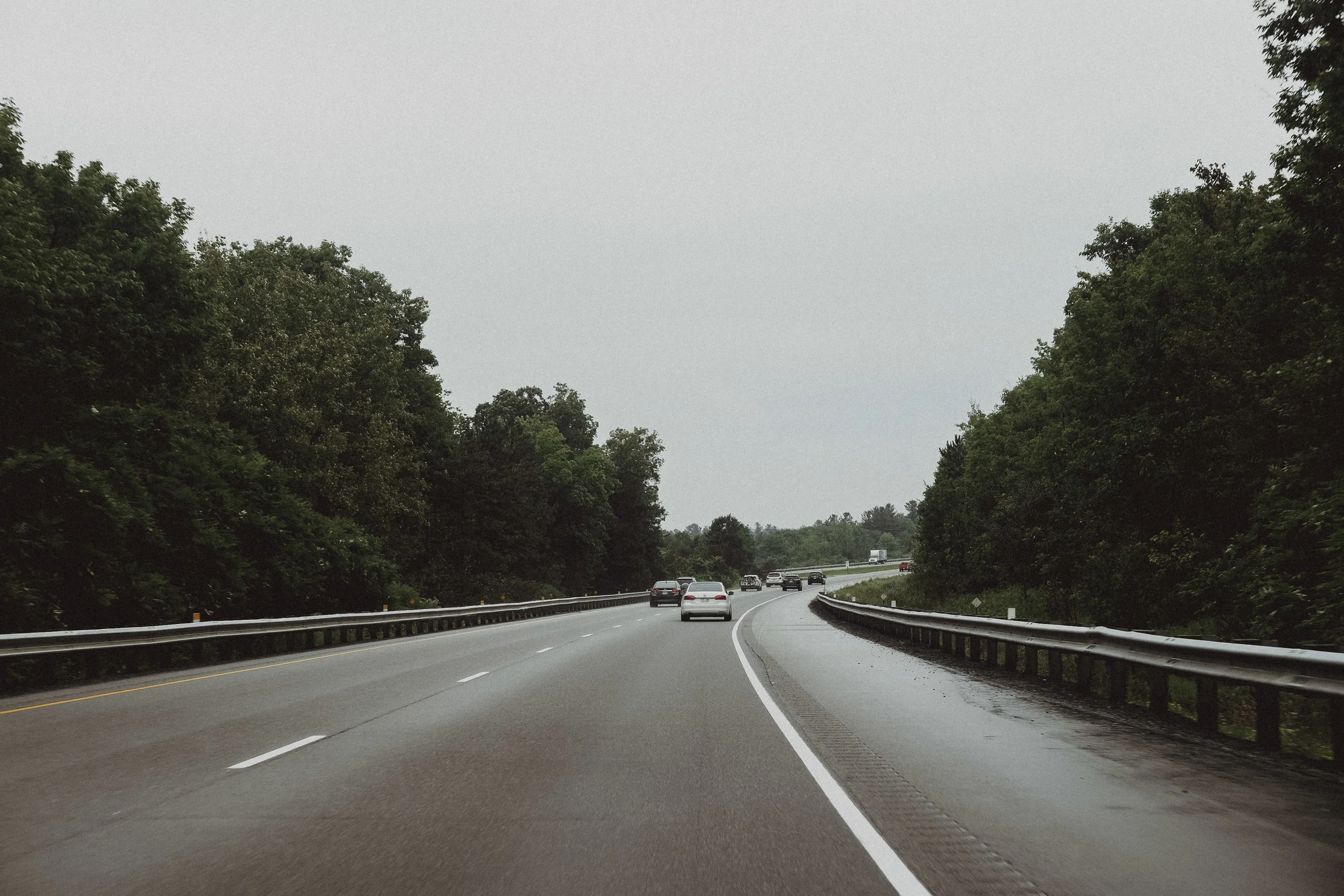 The beautiful drive from Toronto to Montreal.
