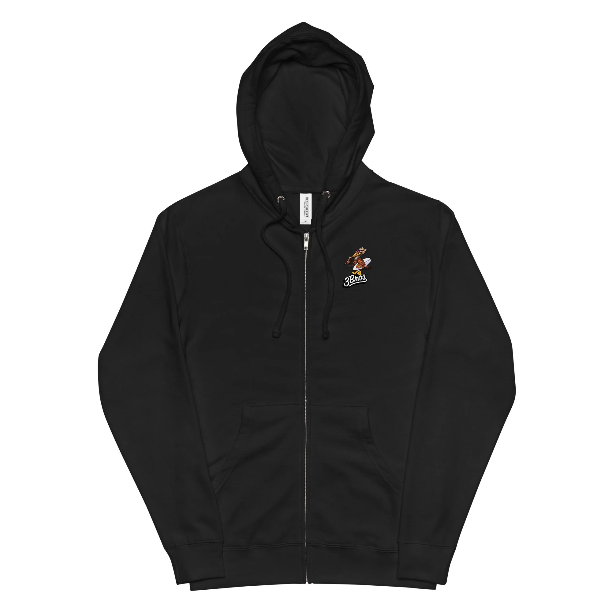 unisex-fleece-zip-up-hoodie-black-front-6a879df4b6a4b.jpg