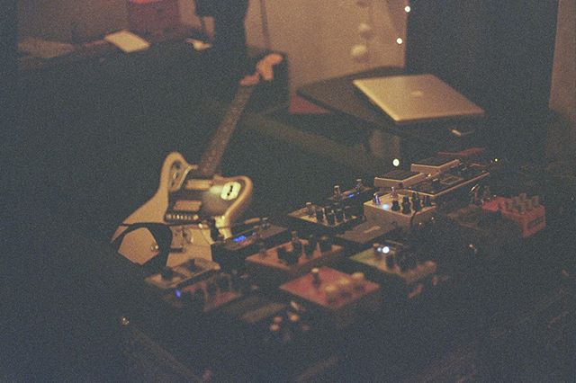 Music space while finalizing my pedal board set up.