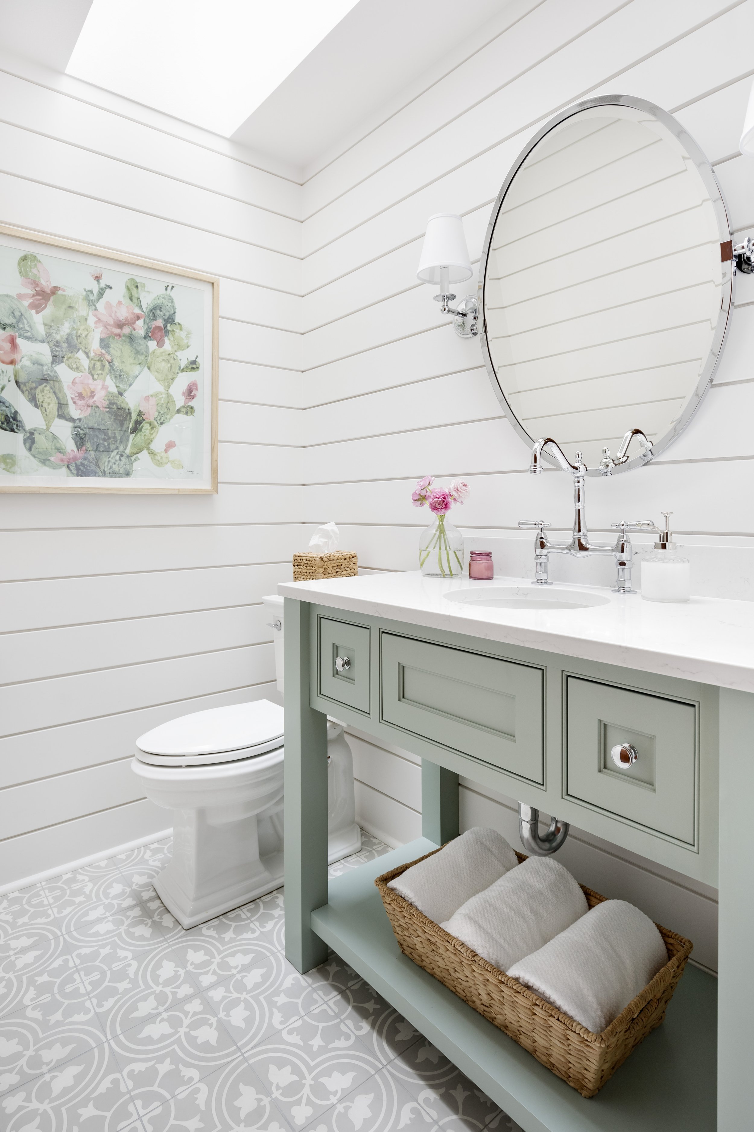 Bathroom interiors designed by Seattle's Kimberlee Marie Interiors