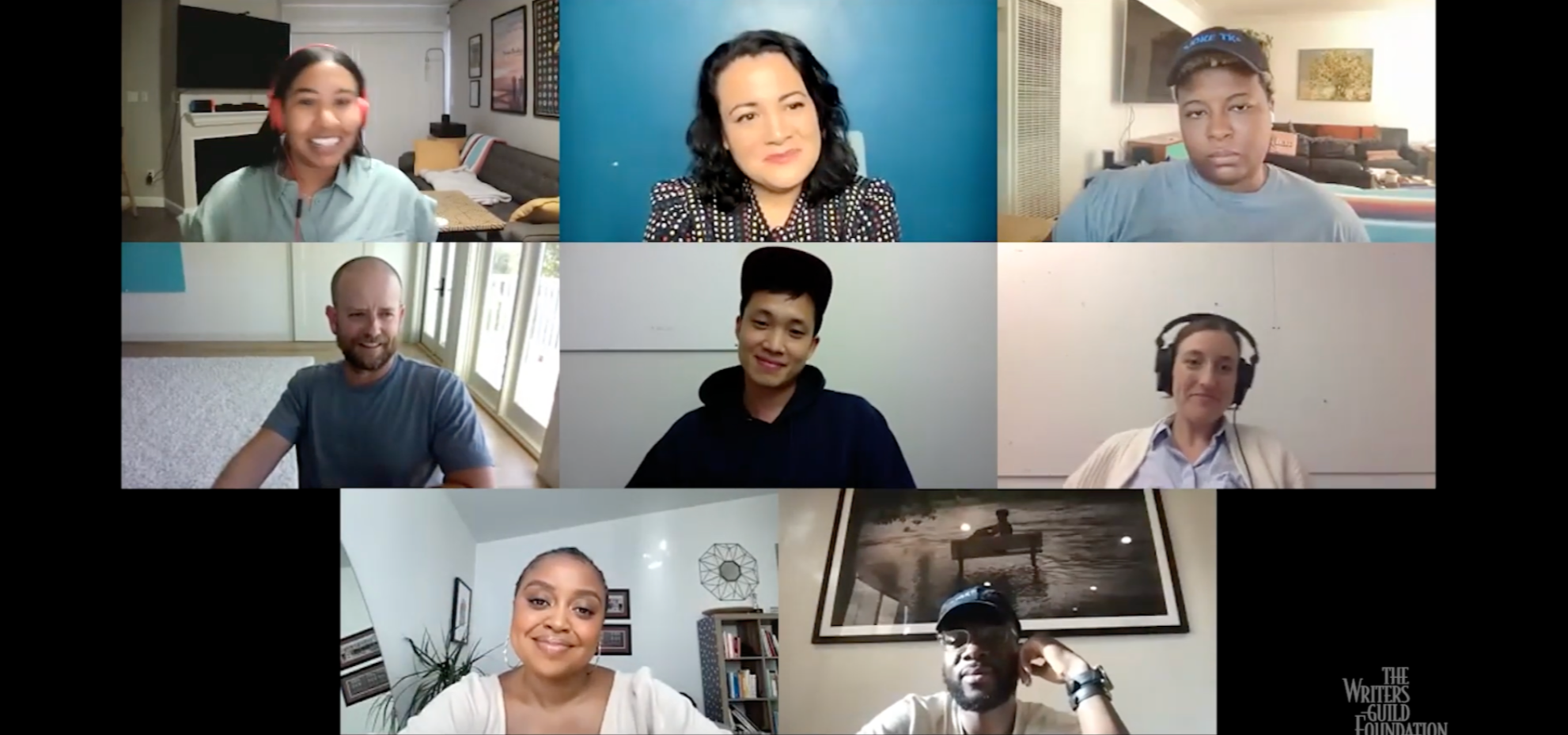 Abbott Elementary Writers' Room on Zoom