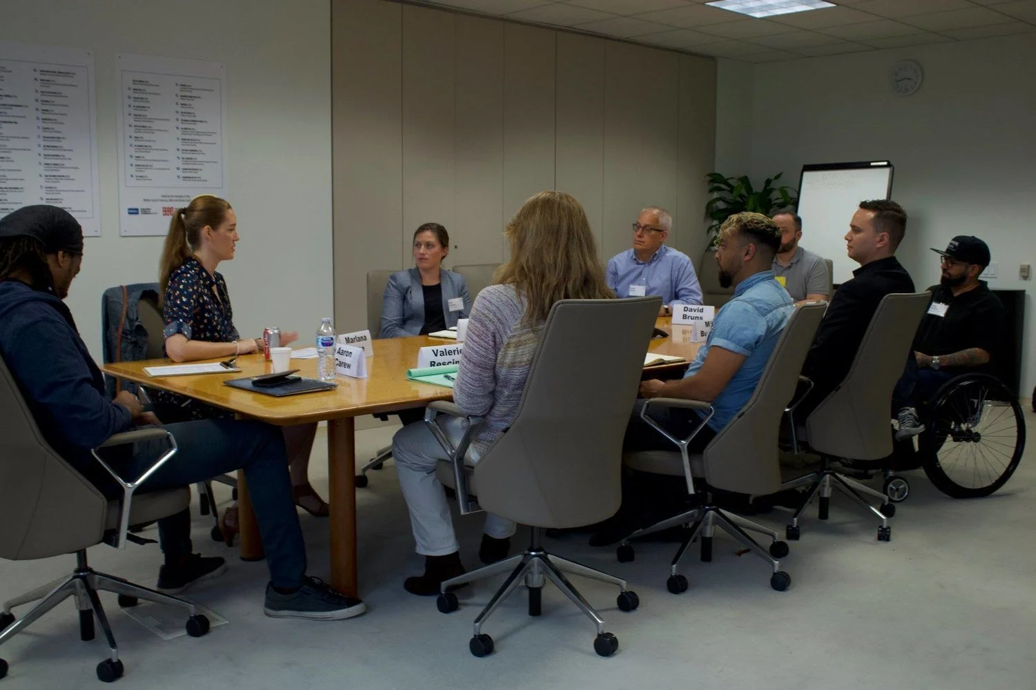 Group workshop at the 2018 retreat