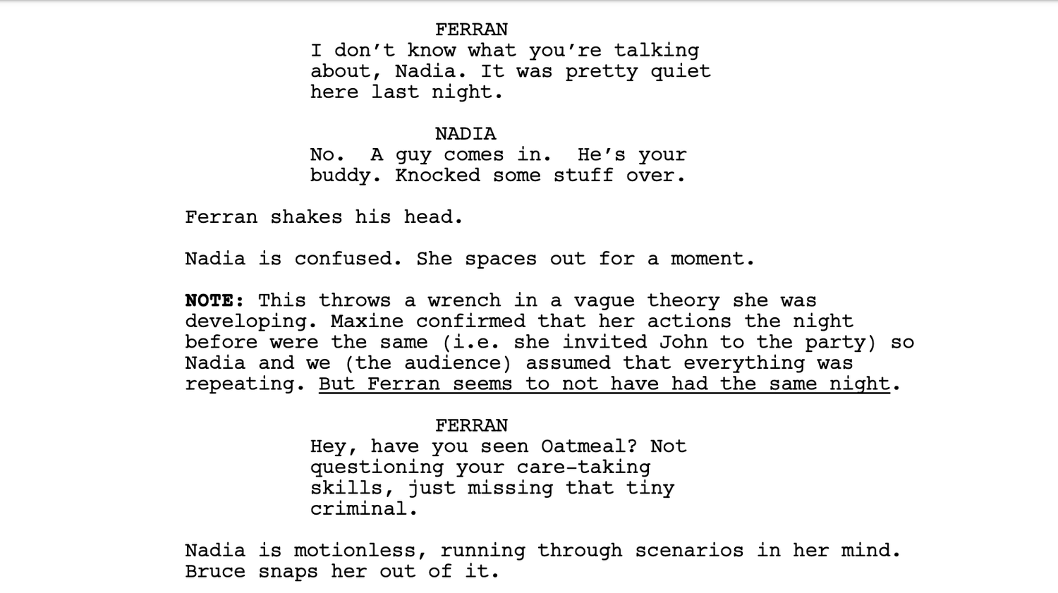 Doll Script Writing FORMATTING YOUR SPEC SCRIPT WHILE SOCIAL DISTANCING: A PRIMER - PART 3 ...