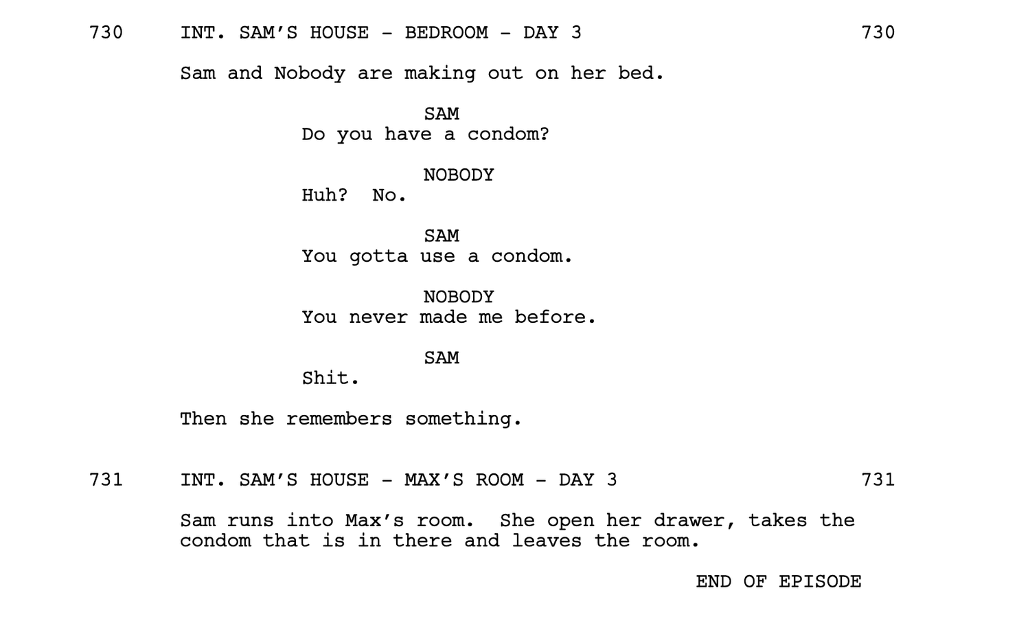 FORMATTING YOUR SPEC SCRIPT WHILE SOCIAL DISTANCING: A PRIMER - PART 4 ...