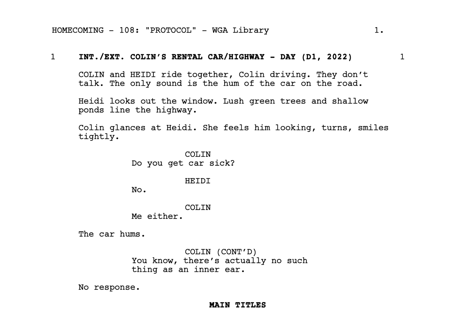 H1 Script Writing FORMATTING YOUR SPEC SCRIPT WHILE SOCIAL DISTANCING: A PRIMER - PART 4 ...