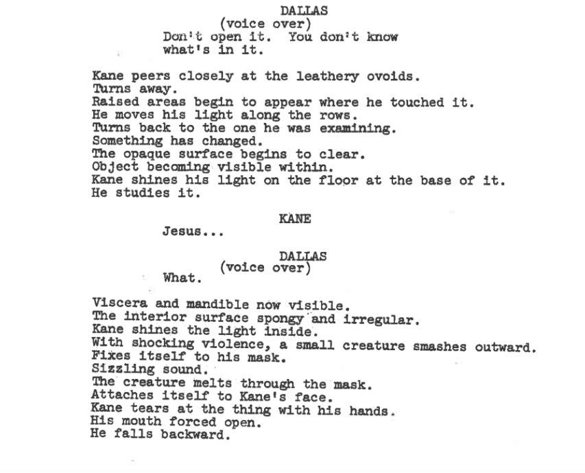 ALIEN (1979) — The Writers Guild Foundation