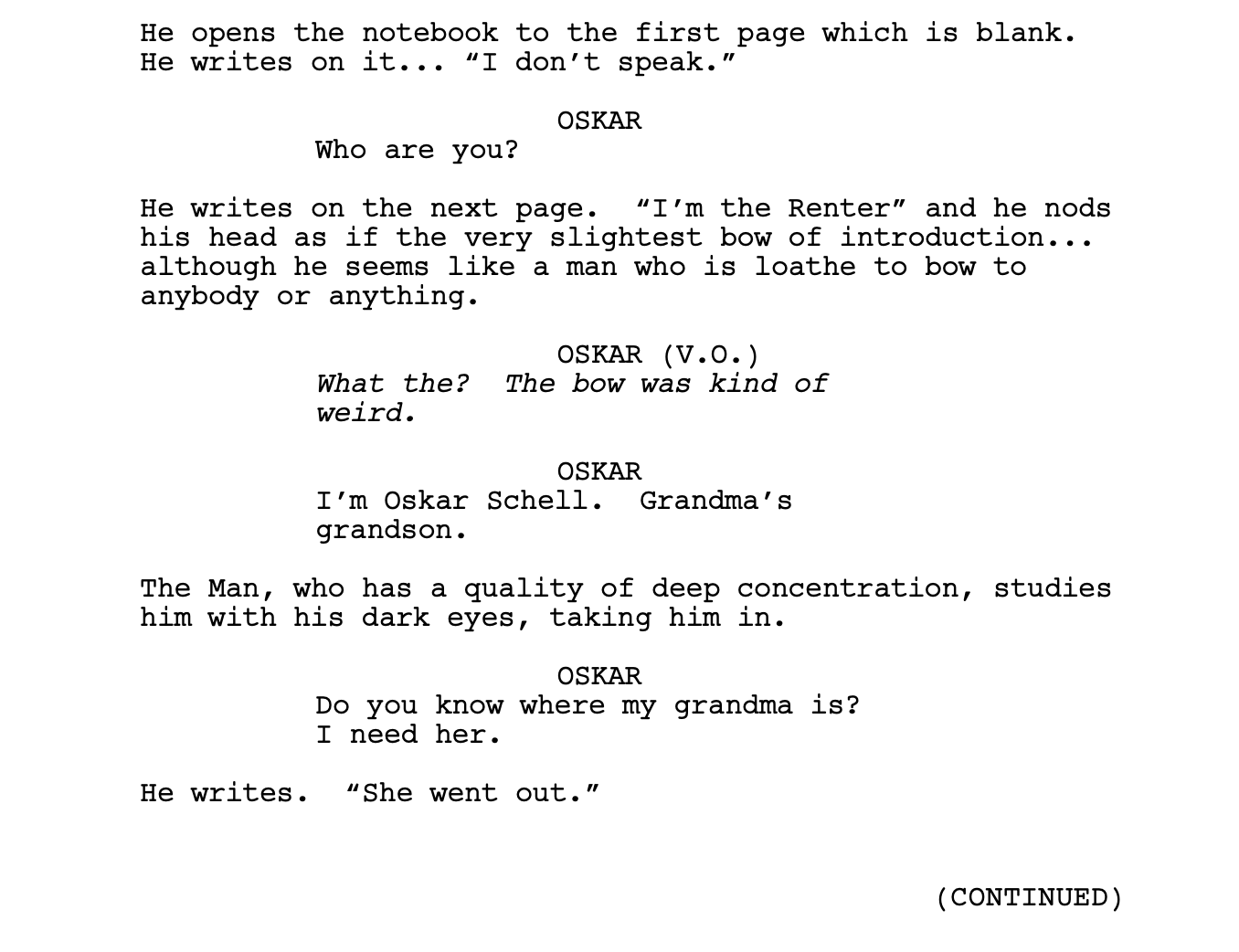 WRITING YOUR SCREENPLAY WHILE SOCIAL DISTANCING: TEXT ON SCREEN