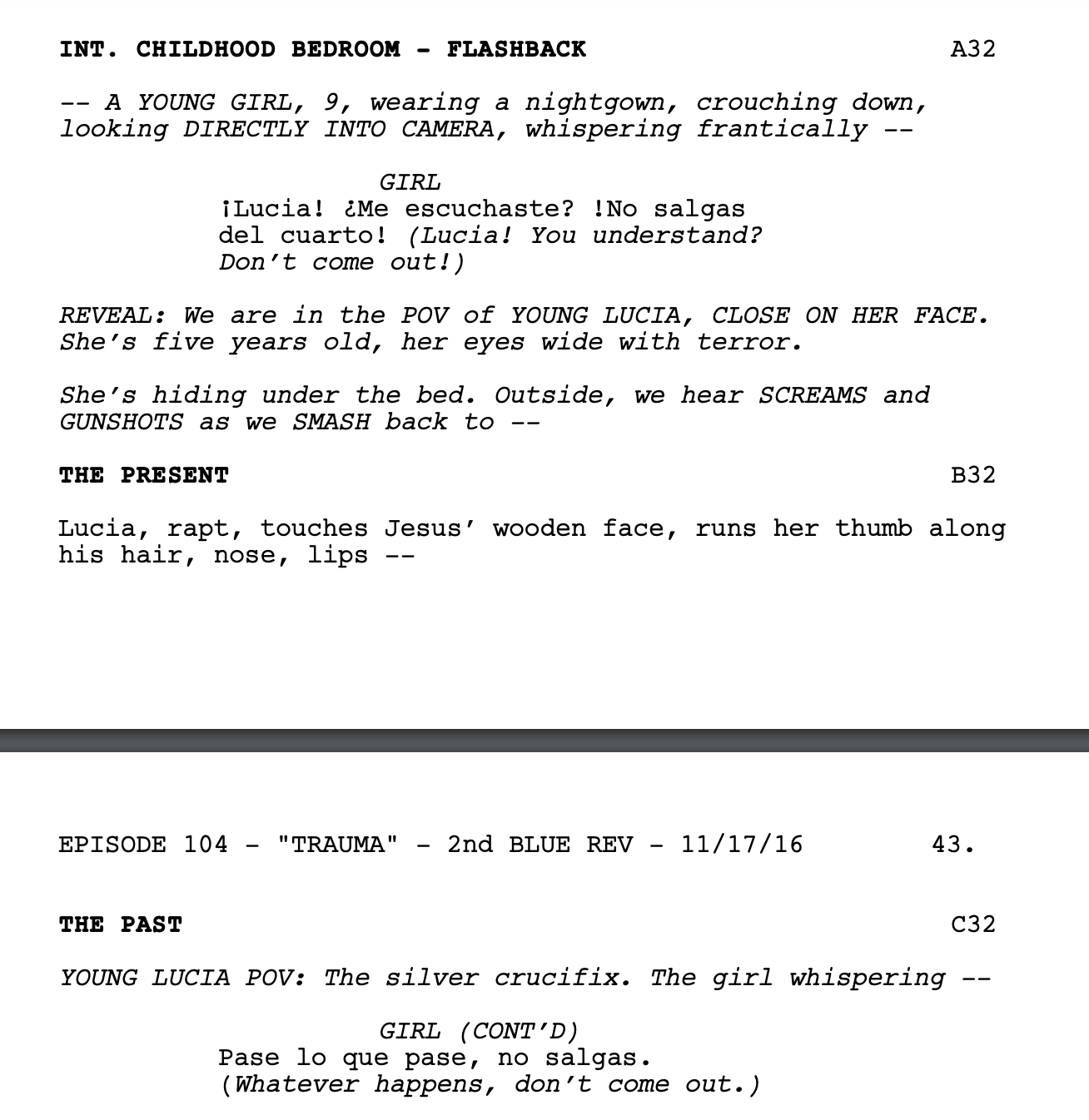 FORMATTING YOUR SPEC SCRIPT WHILE SOCIAL DISTANCING: A PRIMER, PART 15 ...