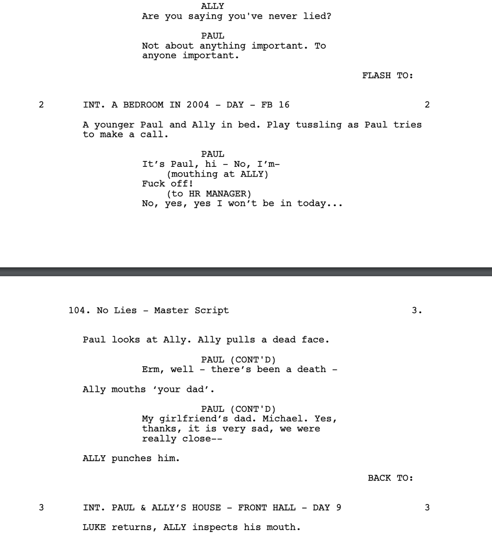 FORMATTING YOUR SPEC SCRIPT WHILE SOCIAL DISTANCING: A PRIMER, PART 17 ...